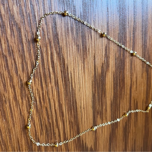 Steel Daisy Aria necklace gold plated - Picture 4 of 4